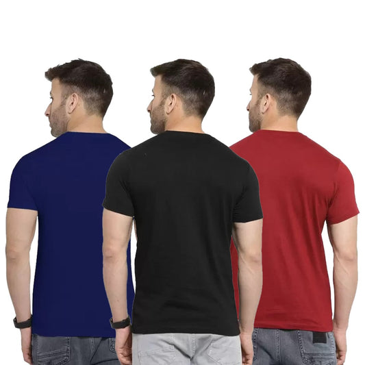 100% Pure Cotton Men’s T-Shirt – Comfort Fit | Summer Essential