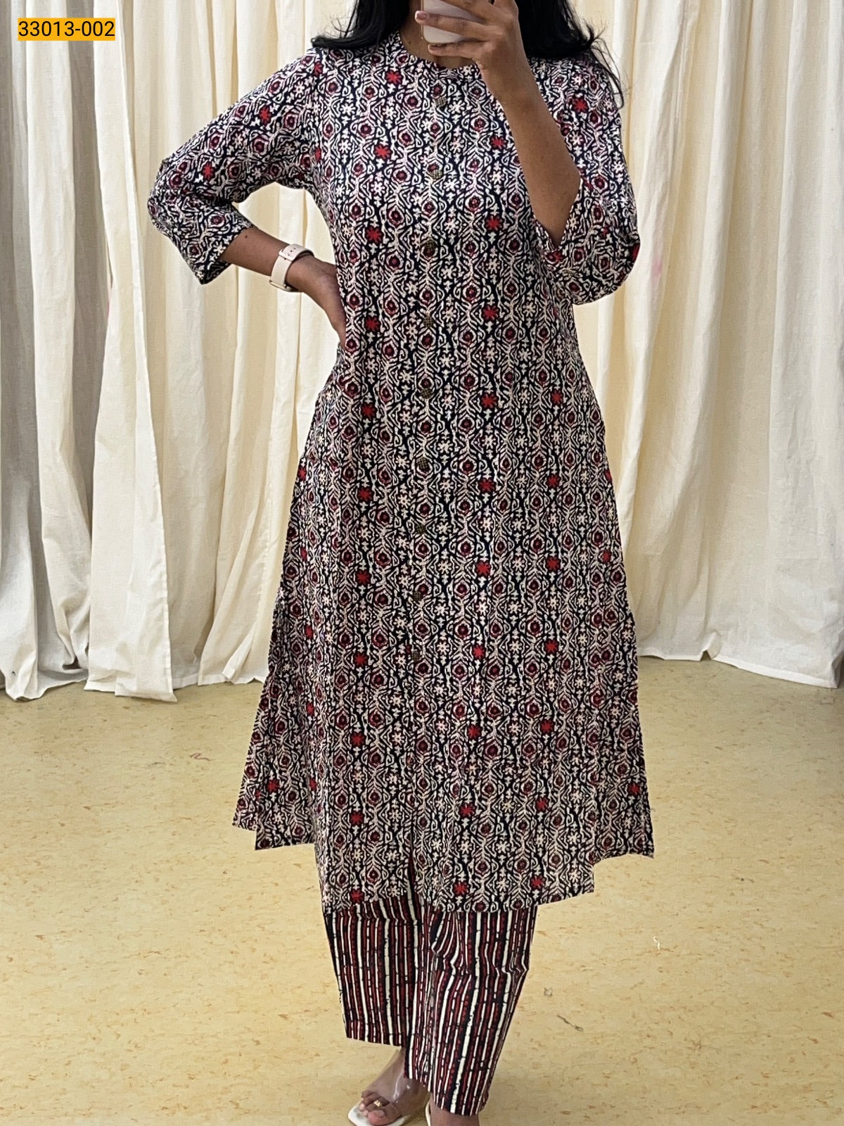 Jaipur Pure Cotton Printed Co-ord Set