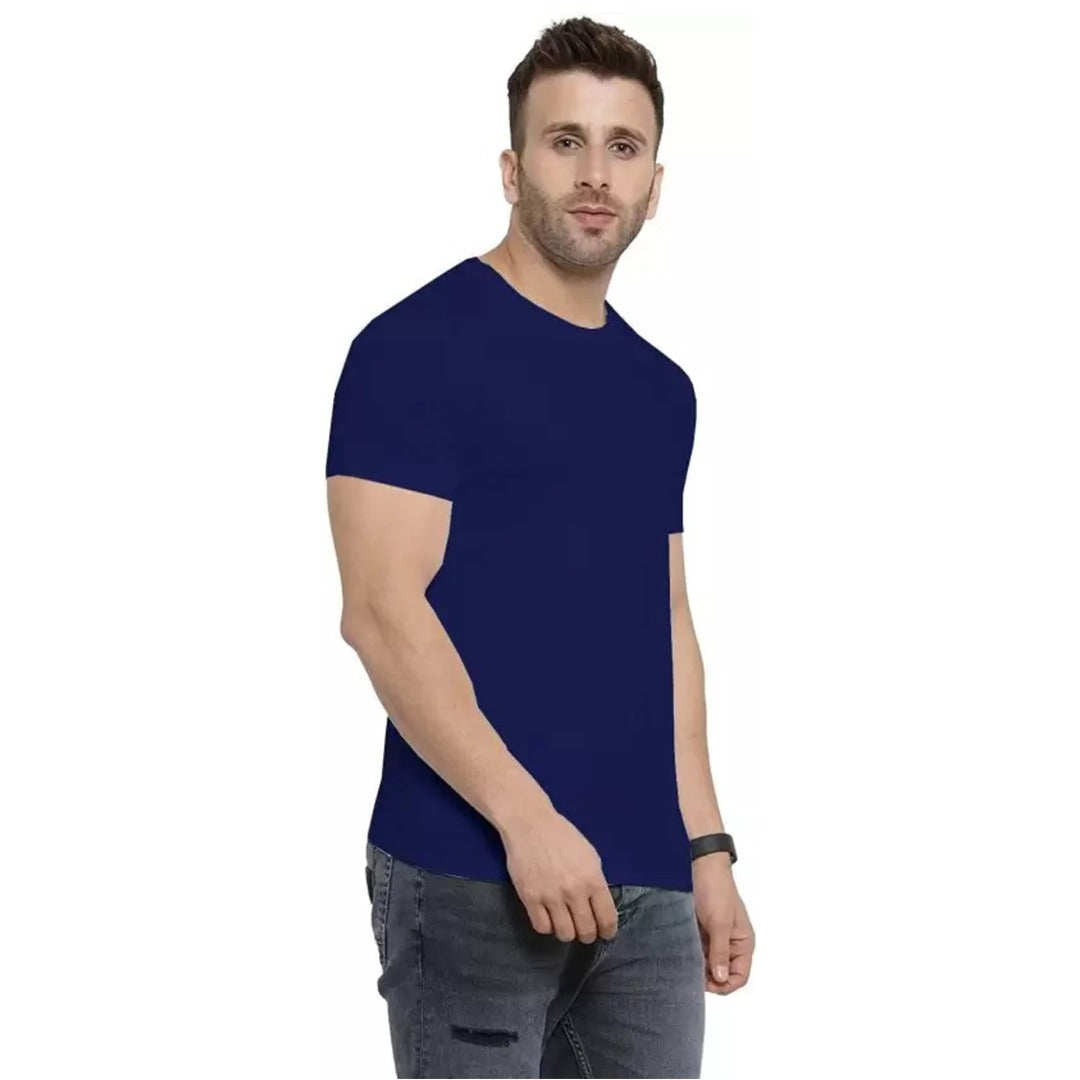 100% Pure Cotton Men’s T-Shirt – Comfort Fit | Summer Essential