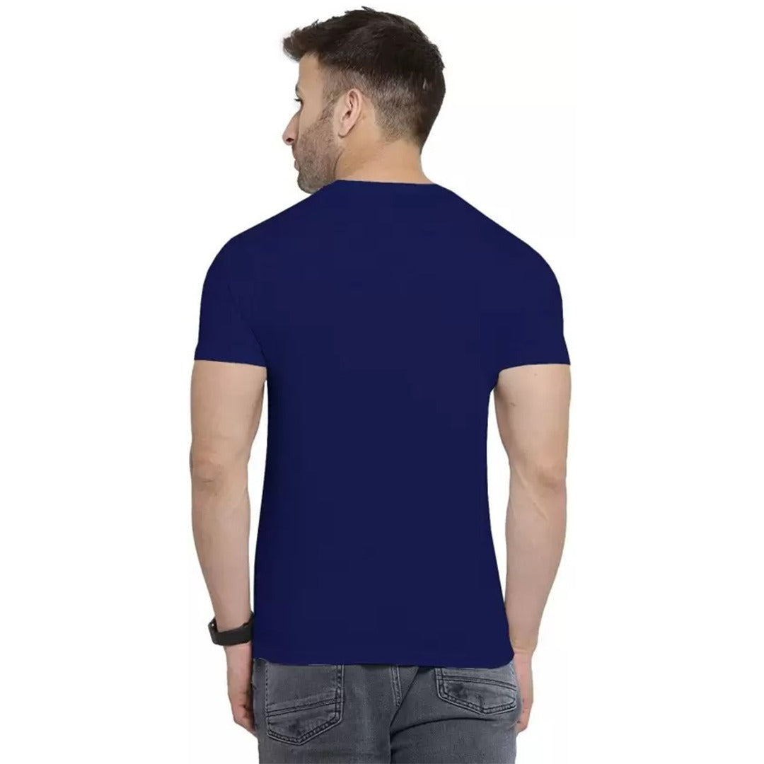 100% Pure Cotton Men’s T-Shirt – Comfort Fit | Summer Essential