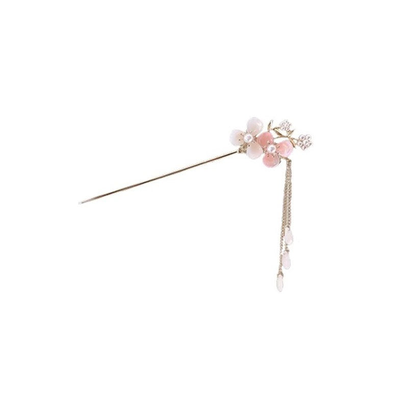 Elegant Floral Hairpins – A Touch of Blossom Beauty