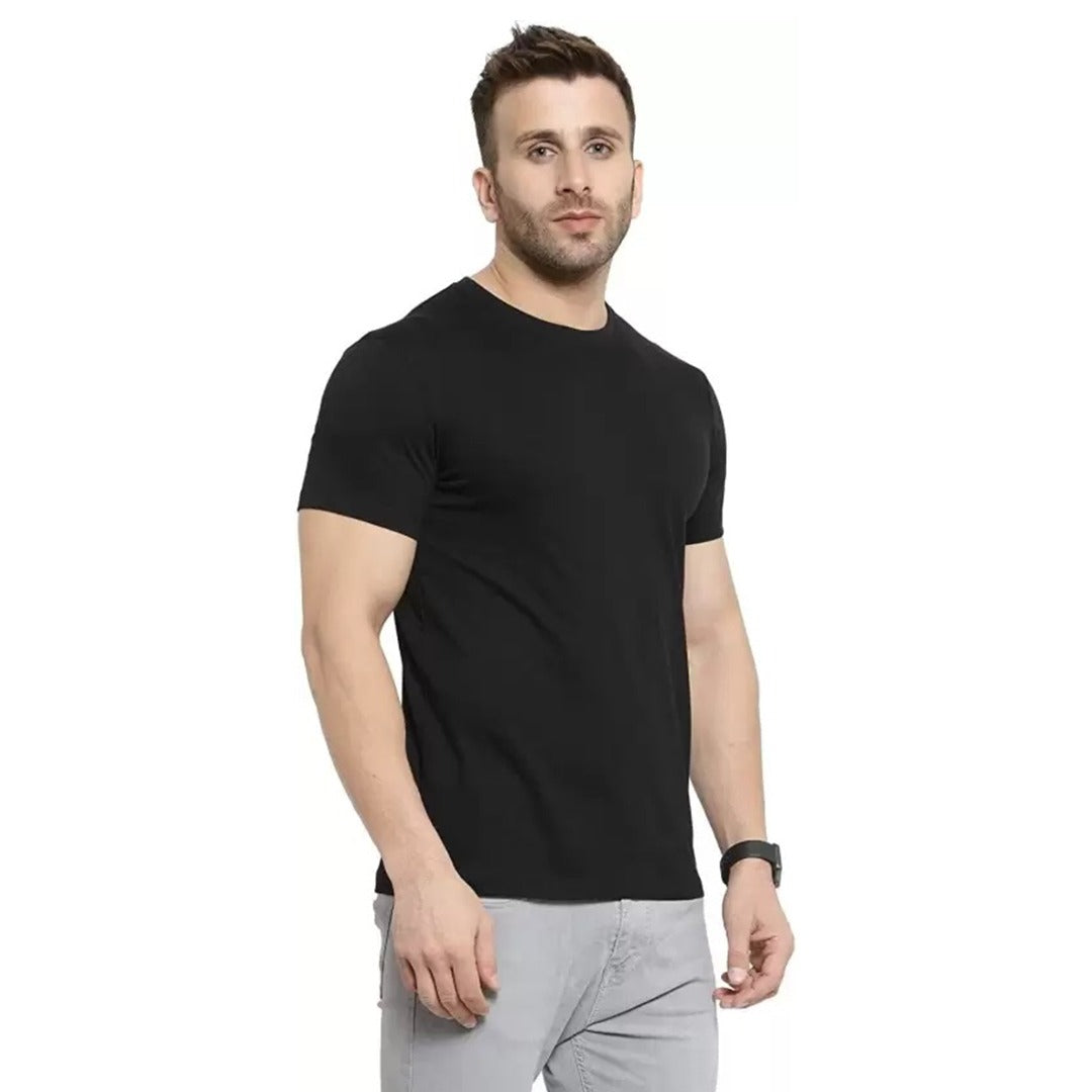 100% Pure Cotton Men’s T-Shirt – Comfort Fit | Summer Essential