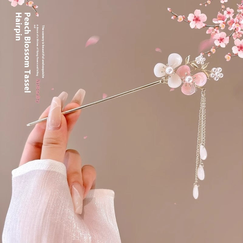 Elegant Floral Hairpins – A Touch of Blossom Beauty