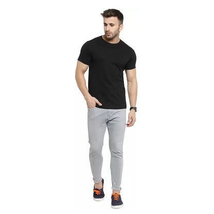 100% Pure Cotton Men’s T-Shirt – Comfort Fit | Summer Essential