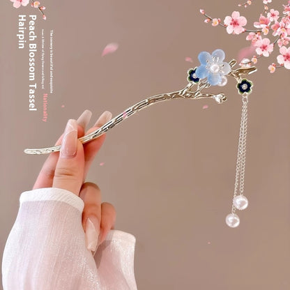 Elegant Floral Hairpins – A Touch of Blossom Beauty