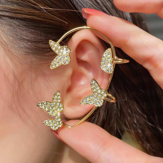Enchanting Butterfly Ear Cuff Collection